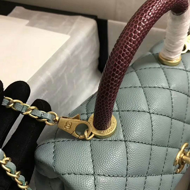 2018 Chanel Small Flap Bag with Top Handle