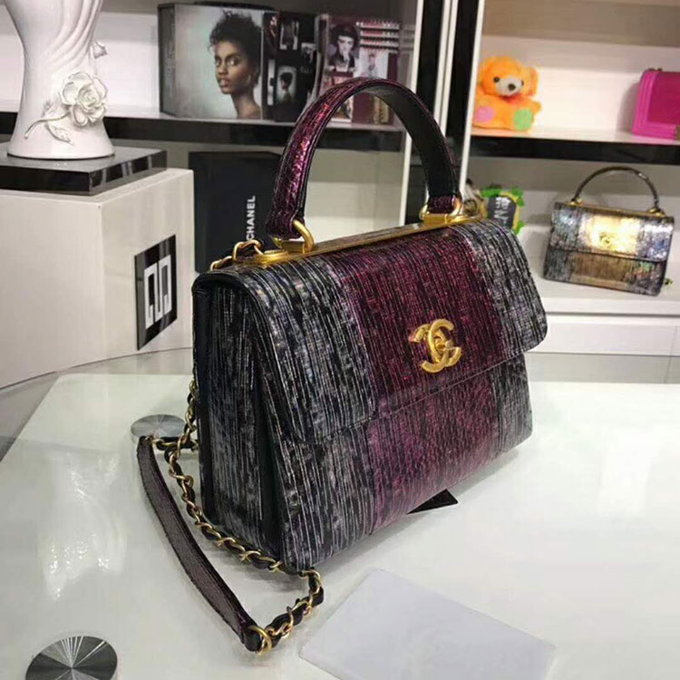 2018 Chanel Small Flap Bag with Top Handle