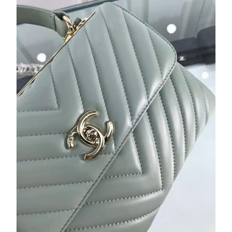 2018 Chanel Small Flap Bag with Top Handle