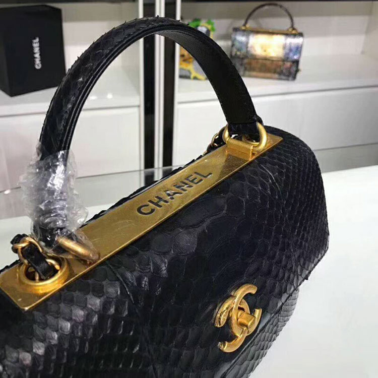 2018 Chanel Small Flap Bag with Top Handle