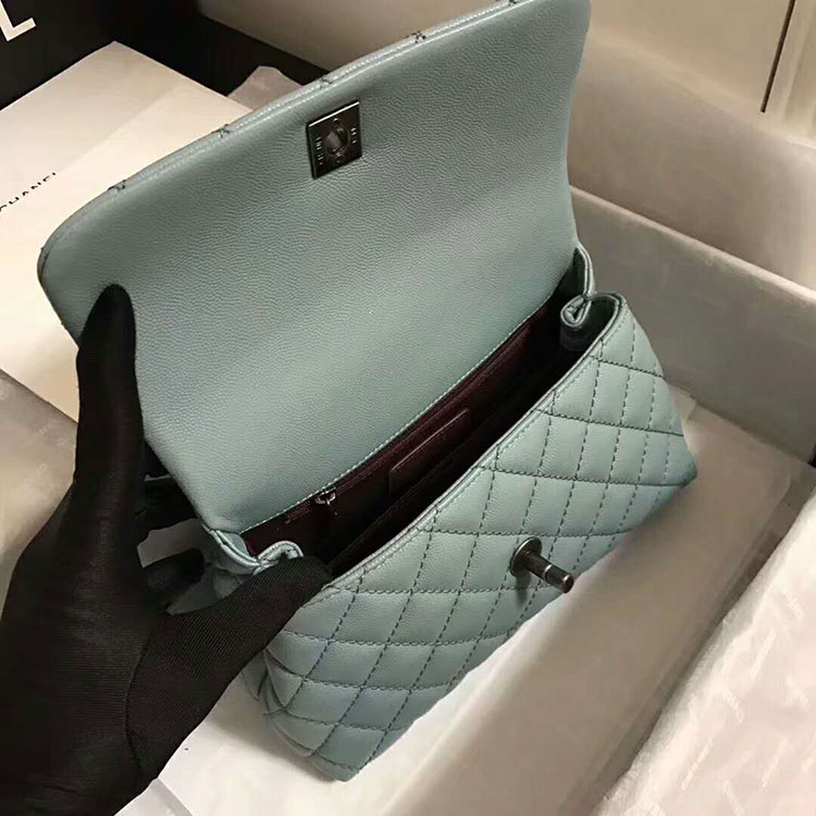 2018 Chanel Small Flap Bag with Top Handle