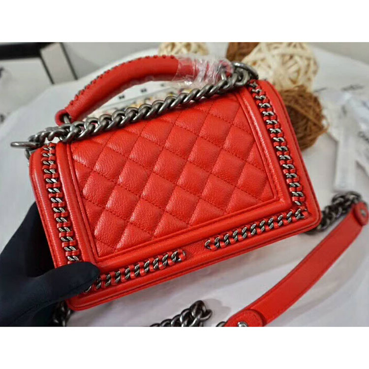 2018 Chanel Small LeBoy Tote Shoulder Bag