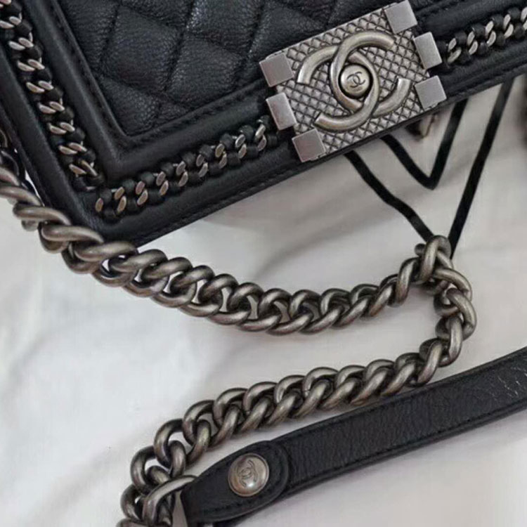 2018 Chanel Small LeBoy Tote Shoulder Bag