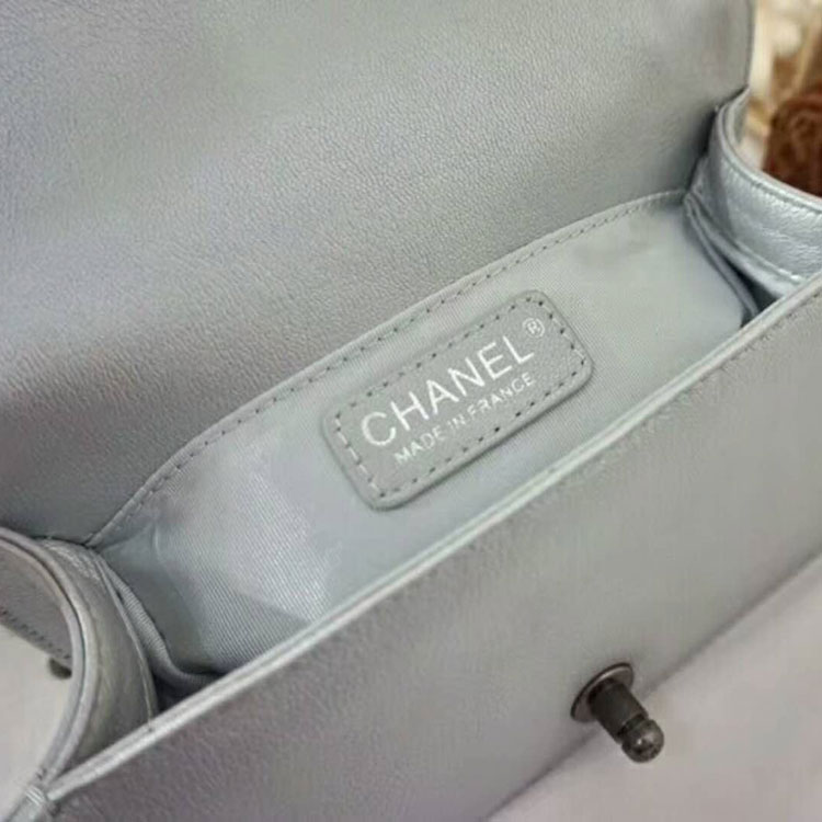 2018 Chanel Small LeBoy Tote Shoulder Bag