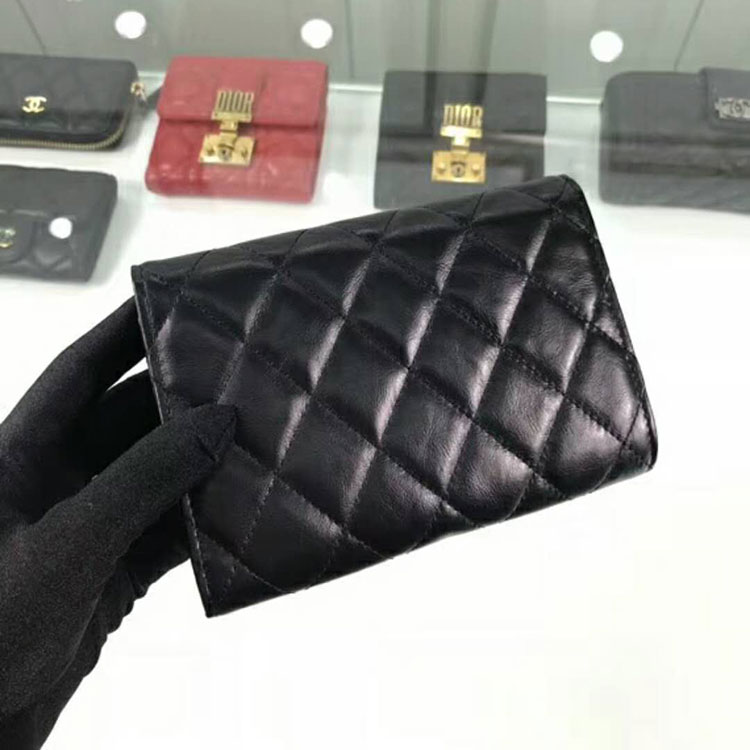 2018 Chanel Tri-Fold wallet