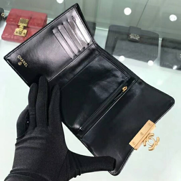 2018 Chanel Tri-Fold wallet