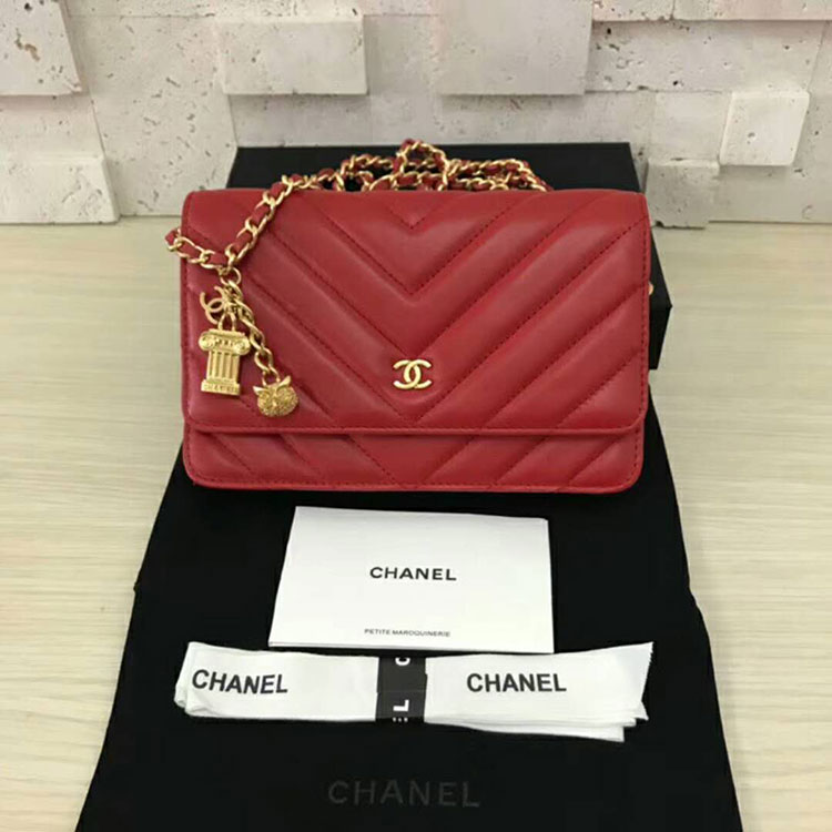 2018 Chanel WOC A33814 Mini Flap Bag