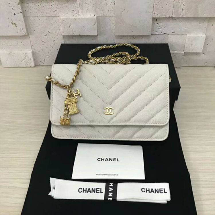 2018 Chanel WOC A33814 Mini Flap Bag