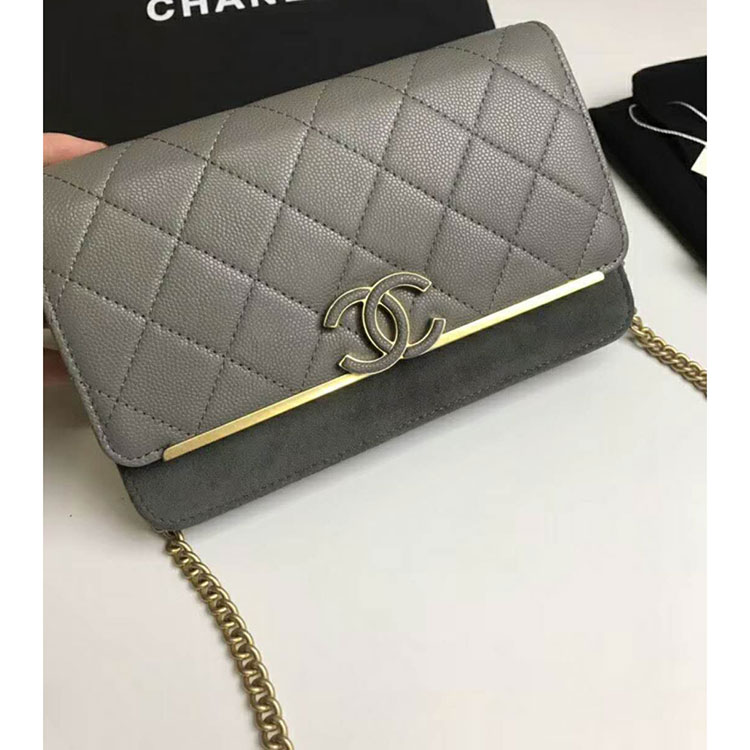 2018 Chanel WOC A33814 Mini Flap Bag