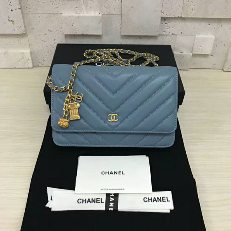 2018 Chanel WOC A33814 Mini Flap Bag