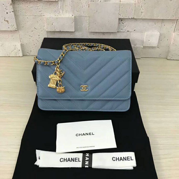 2018 Chanel WOC A33814 Mini Flap Bag