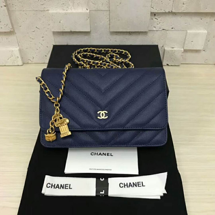 2018 Chanel WOC A33814 Mini Flap Bag