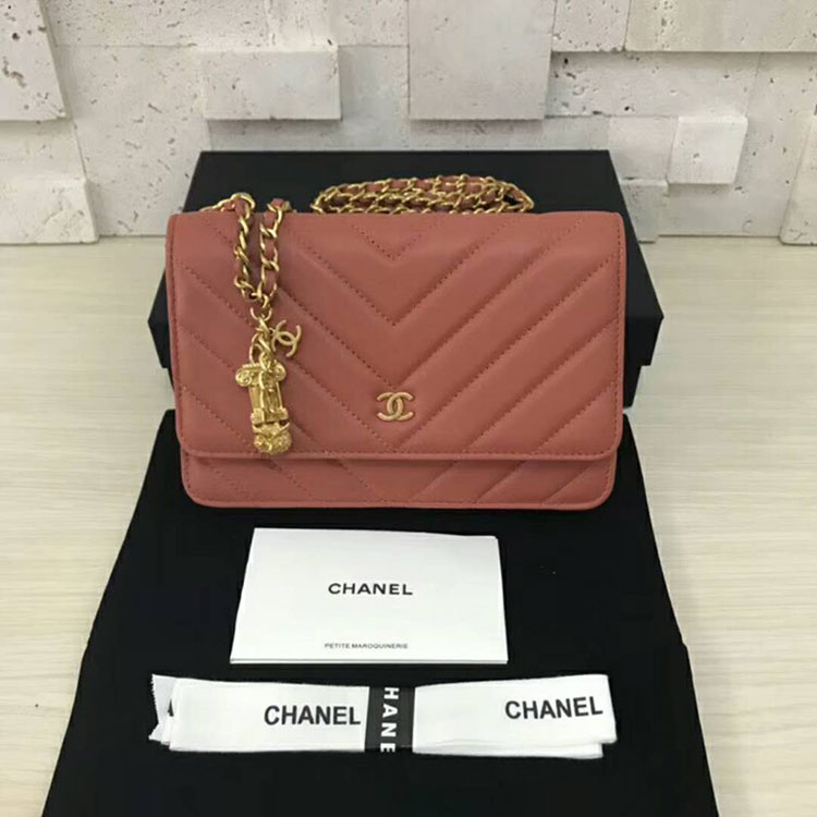 2018 Chanel WOC A33814 Mini Flap Bag