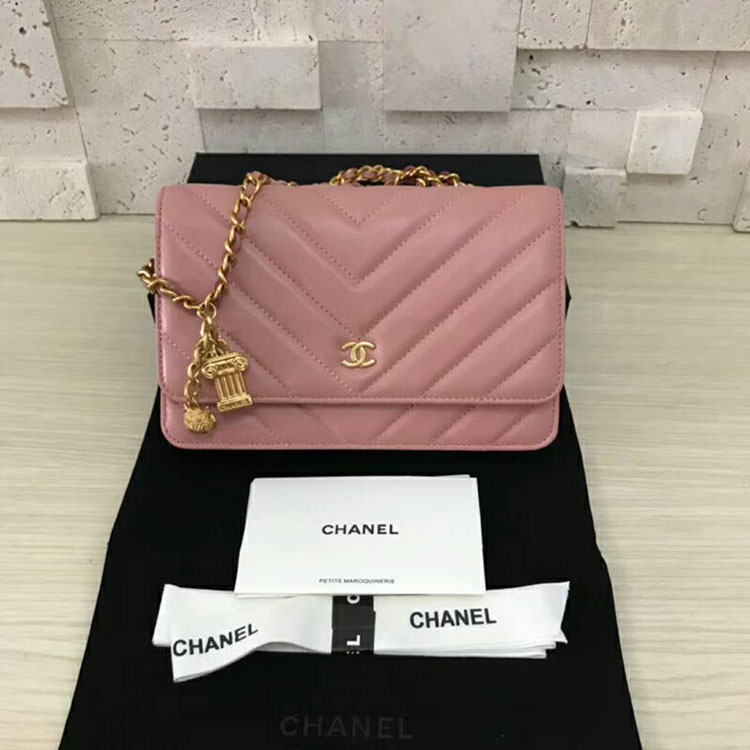 2018 Chanel WOC A33814 Mini Flap Bag