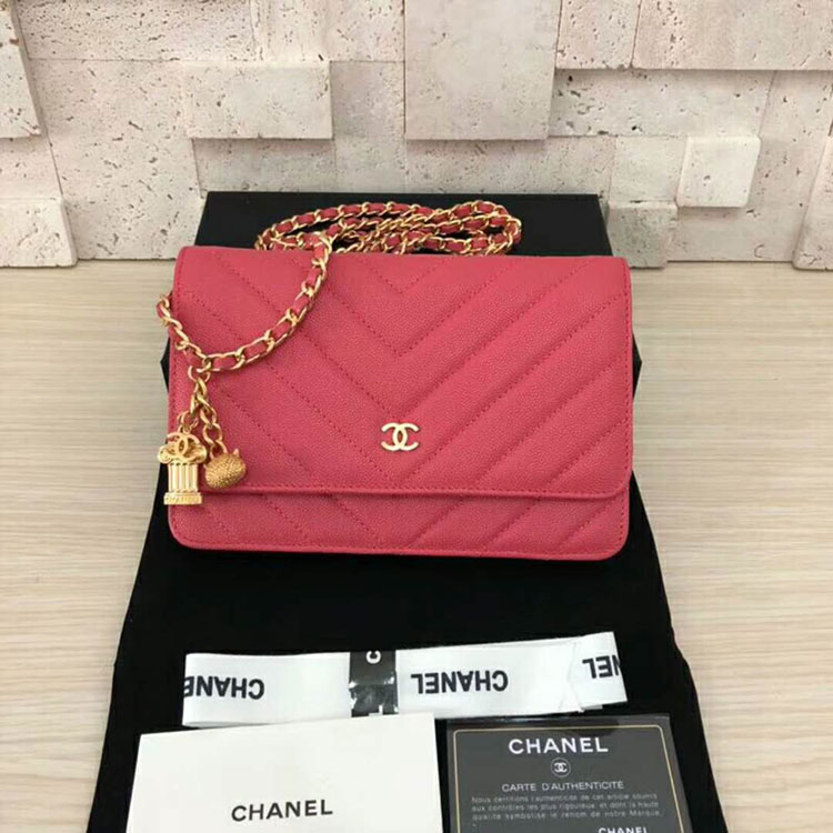 2018 Chanel WOC A33814 Mini Flap Bag