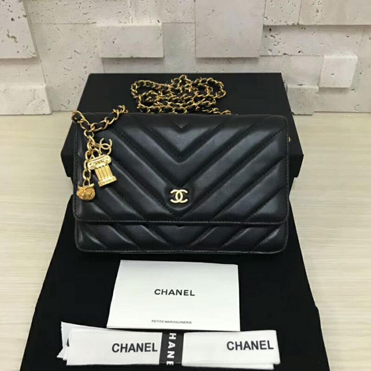 2018 Chanel WOC A33814 Mini Flap Bag