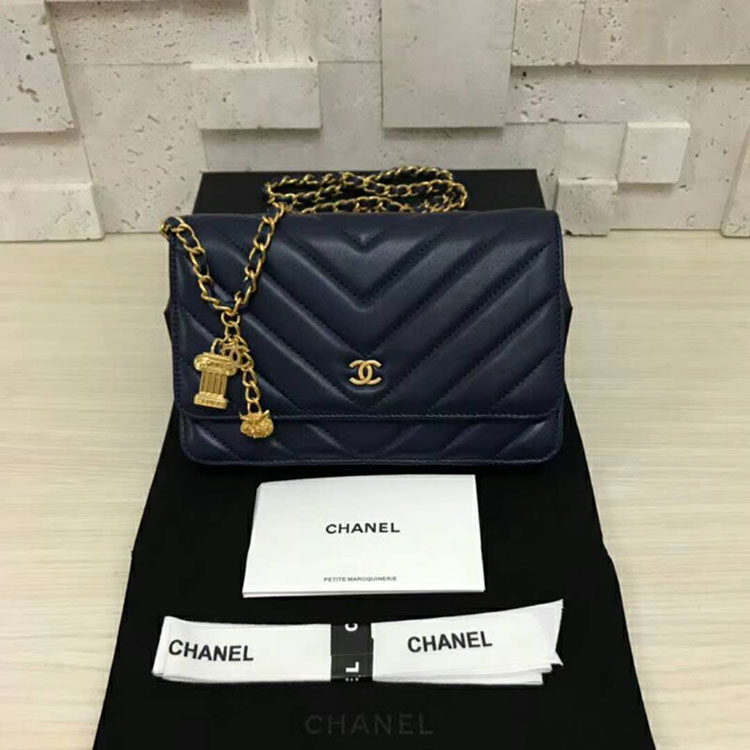 2018 Chanel WOC A33814 Mini Flap Bag