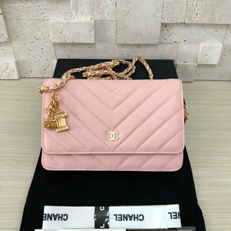 2018 Chanel WOC A33814 Mini Flap Bag