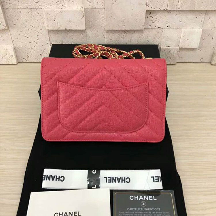 2018 Chanel WOC A33814 Mini Flap Bag