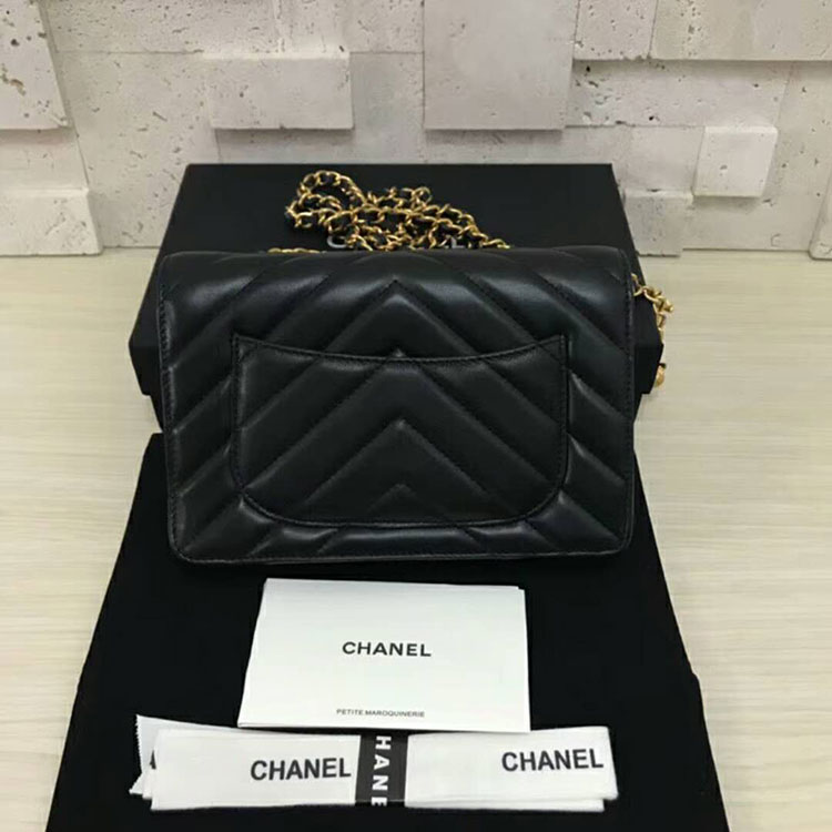 2018 Chanel WOC A33814 Mini Flap Bag