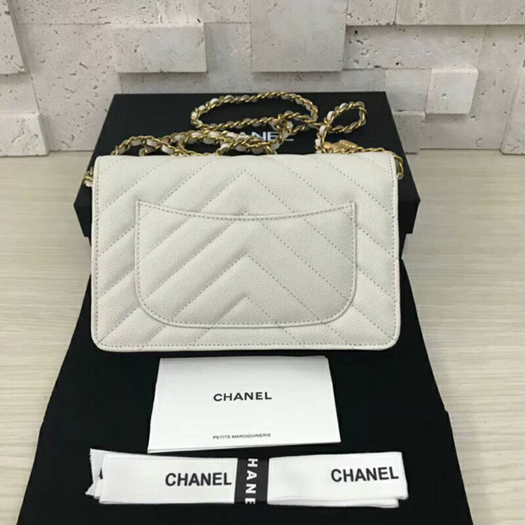 2018 Chanel WOC A33814 Mini Flap Bag