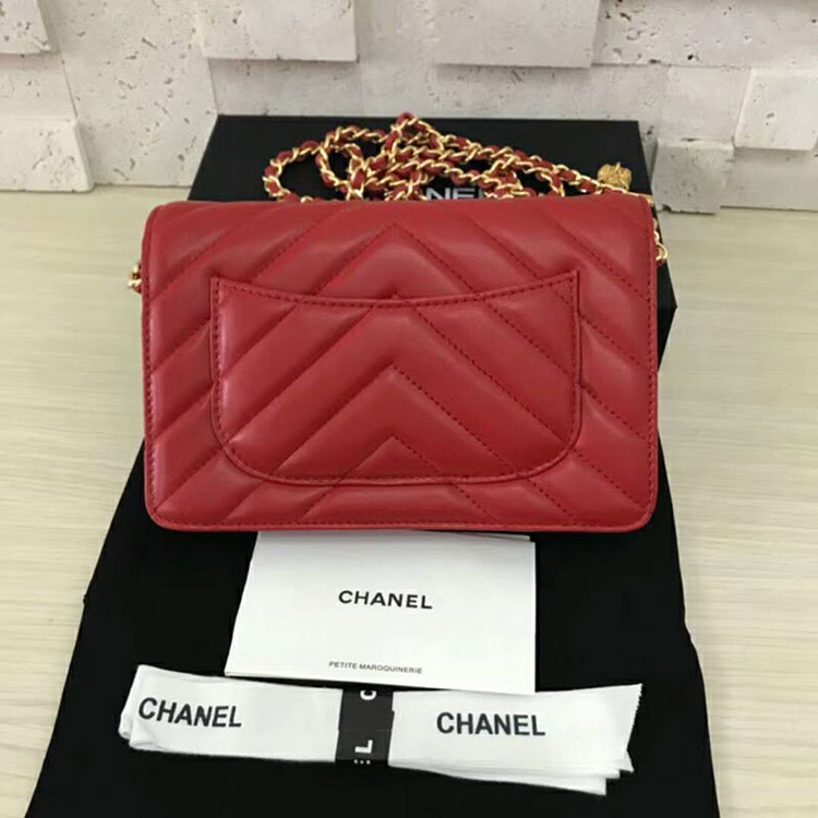 2018 Chanel WOC A33814 Mini Flap Bag