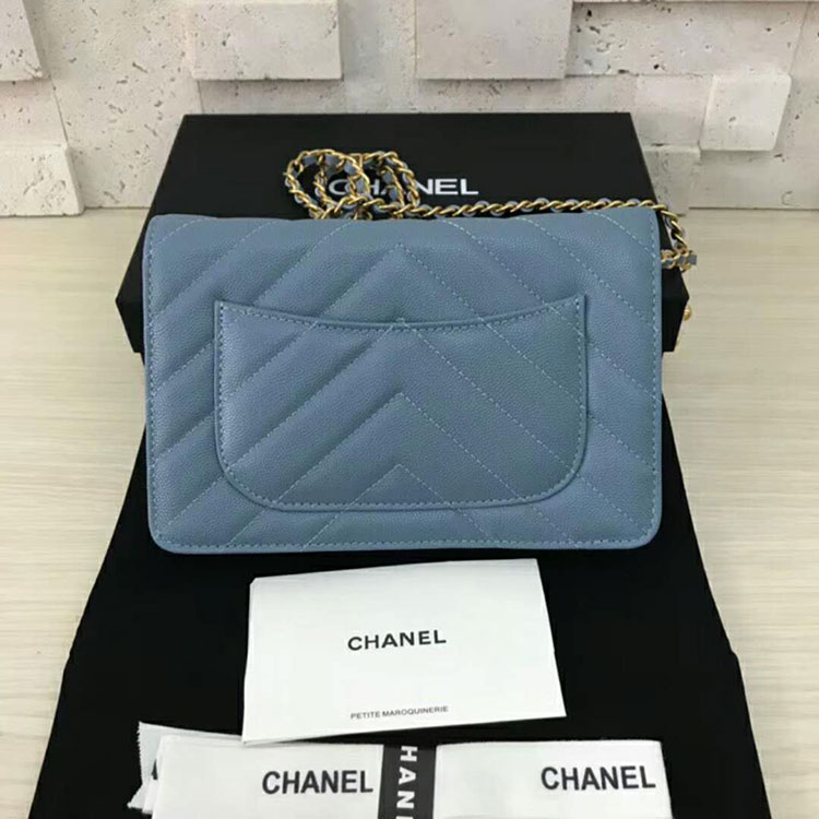 2018 Chanel WOC A33814 Mini Flap Bag