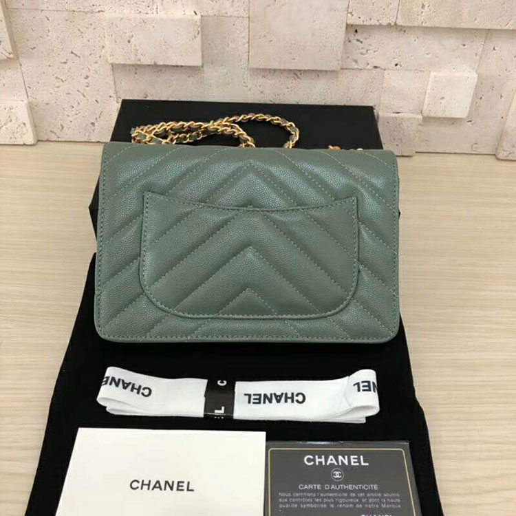 2018 Chanel WOC A33814 Mini Flap Bag