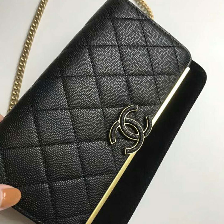 2018 Chanel WOC A33814 Mini Flap Bag