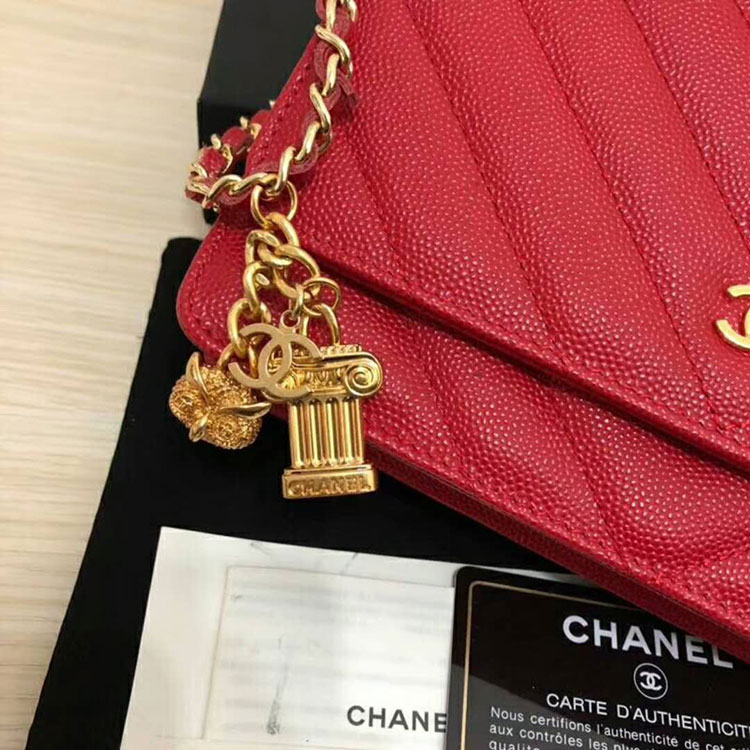 2018 Chanel WOC A33814 Mini Flap Bag