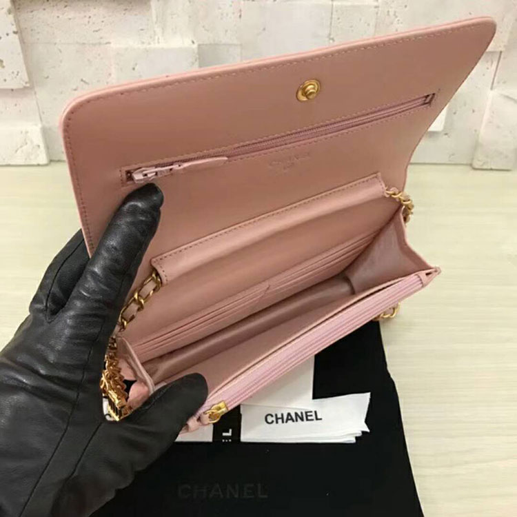 2018 Chanel WOC A33814 Mini Flap Bag