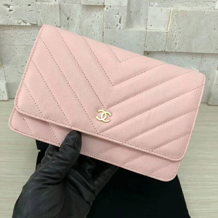 2018 Chanel WOC A33814 Mini Flap Bag