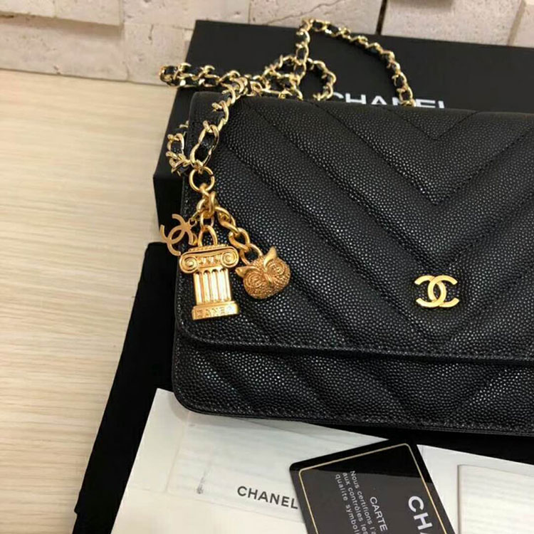 2018 Chanel WOC A33814 Mini Flap Bag