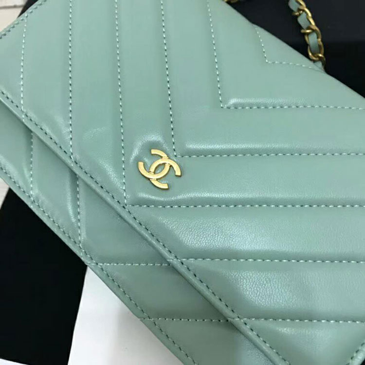 2018 Chanel WOC A33814 Mini Flap Bag