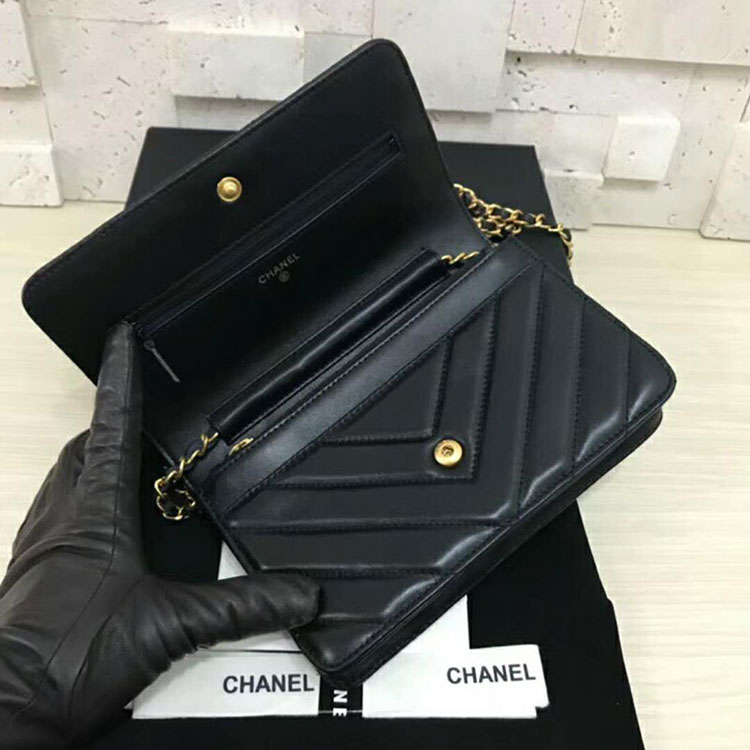 2018 Chanel WOC A33814 Mini Flap Bag