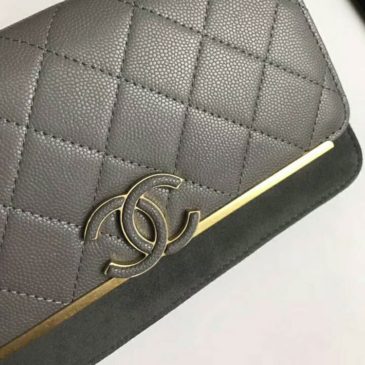 2018 Chanel WOC A33814 Mini Flap Bag