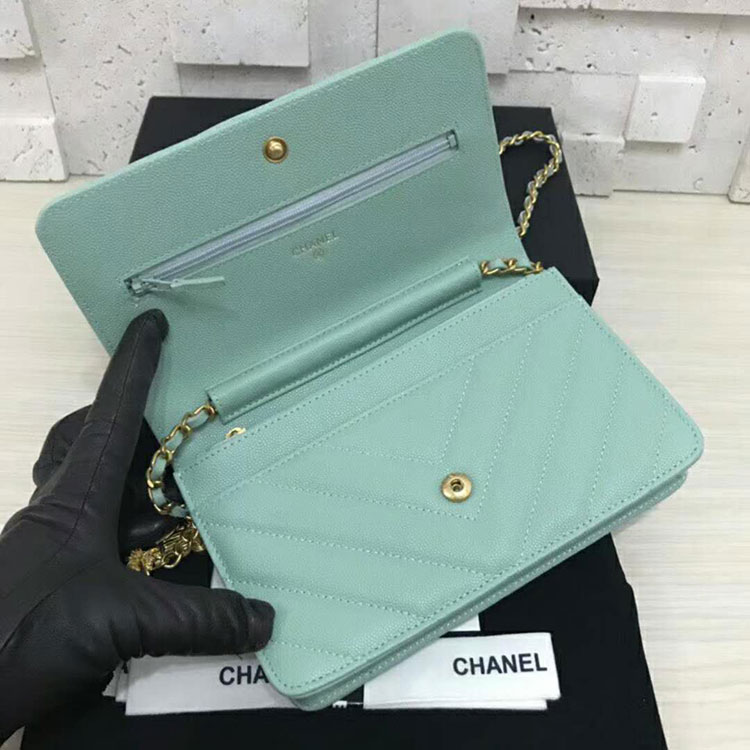 2018 Chanel WOC A33814 Mini Flap Bag