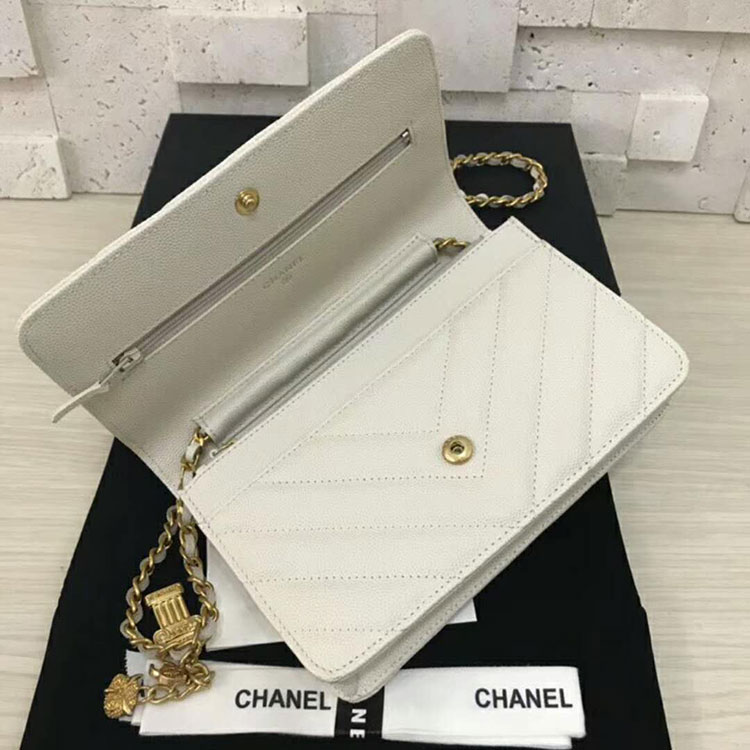 2018 Chanel WOC A33814 Mini Flap Bag