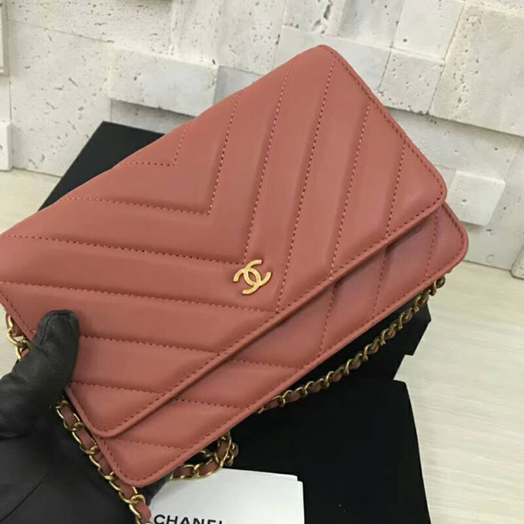 2018 Chanel WOC A33814 Mini Flap Bag