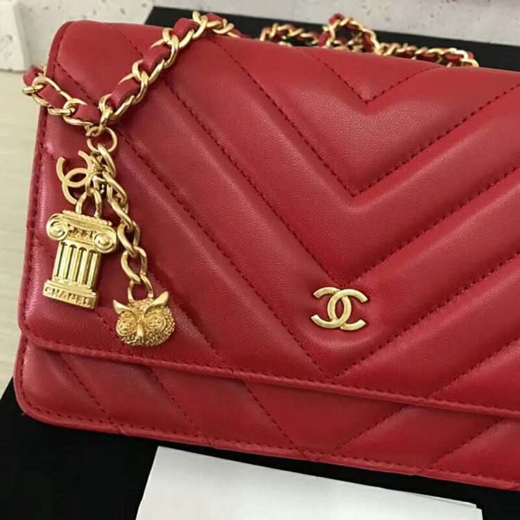 2018 Chanel WOC A33814 Mini Flap Bag