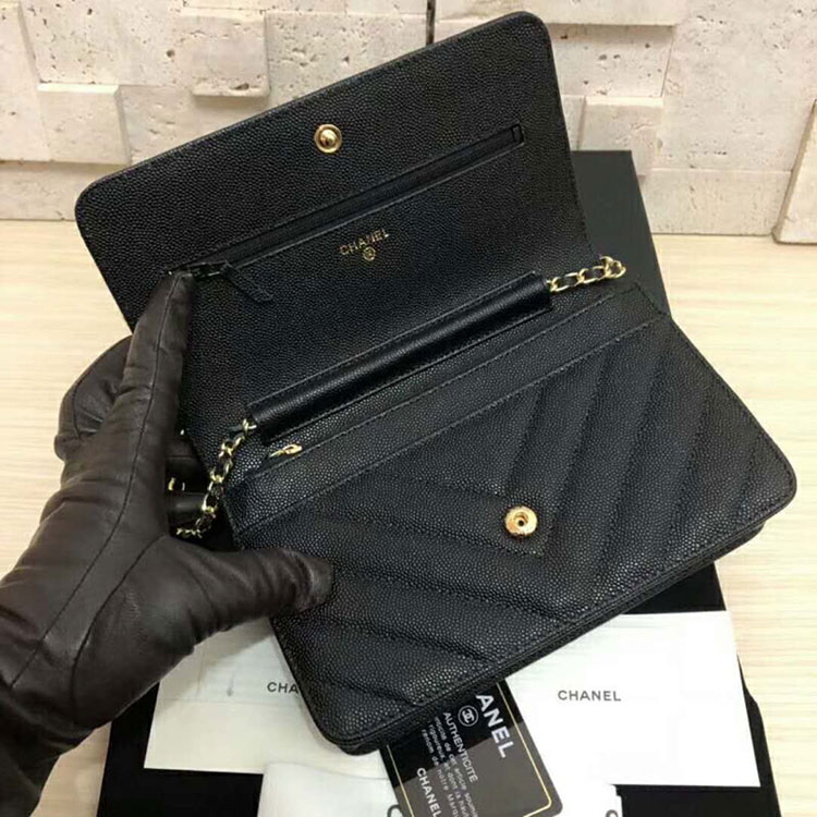 2018 Chanel WOC A33814 Mini Flap Bag