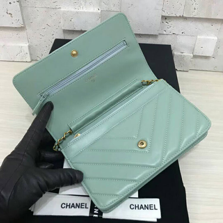 2018 Chanel WOC A33814 Mini Flap Bag