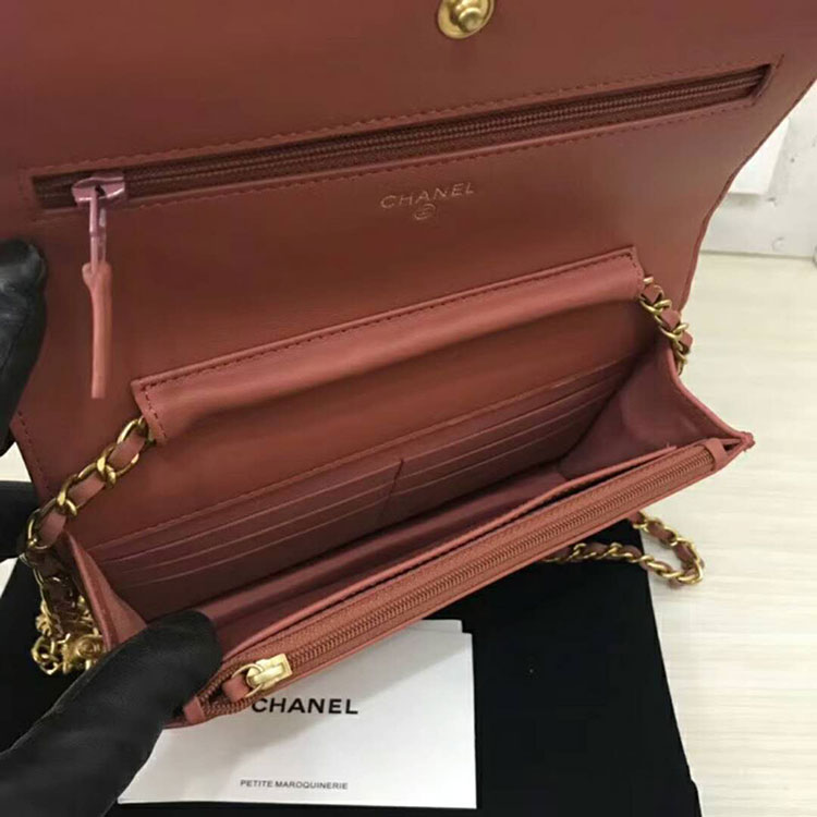 2018 Chanel WOC A33814 Mini Flap Bag