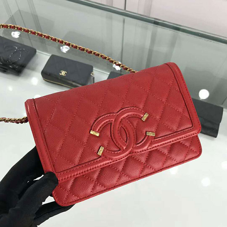 2018 Chanel WOC Flap Bag