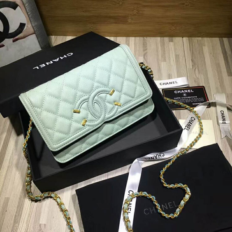 2018 Chanel WOC Mini Flap Bag