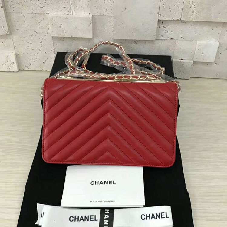 2018 Chanel WOC Mini Flap Bag