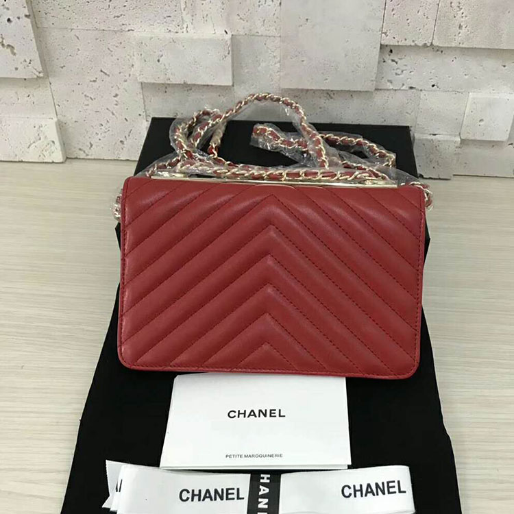 2018 Chanel WOC Mini Flap Bag