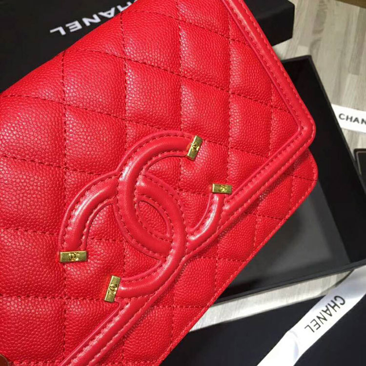 2018 Chanel WOC Mini Flap Bag