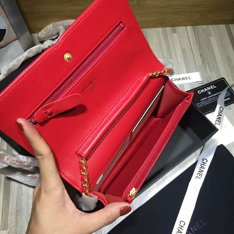 2018 Chanel WOC Mini Flap Bag