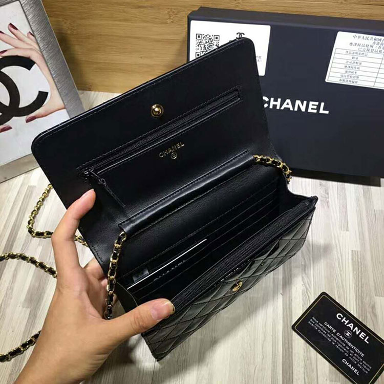 2018 Chanel WOC Mini Flap Bag